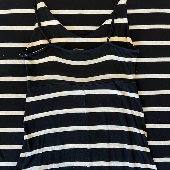 STRIPED MAXI DRESS - Picture 2 of 9